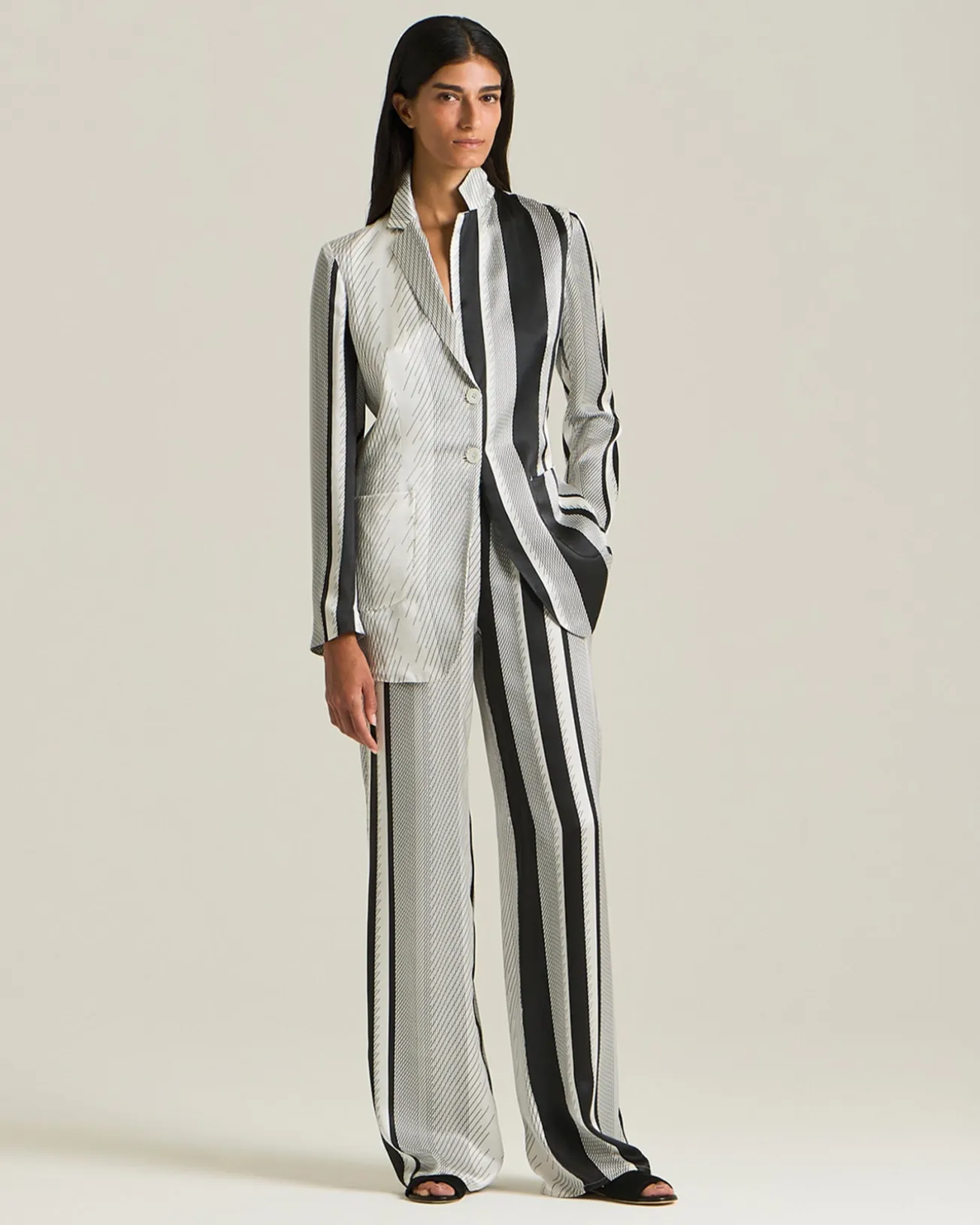 TROUSERS SILK