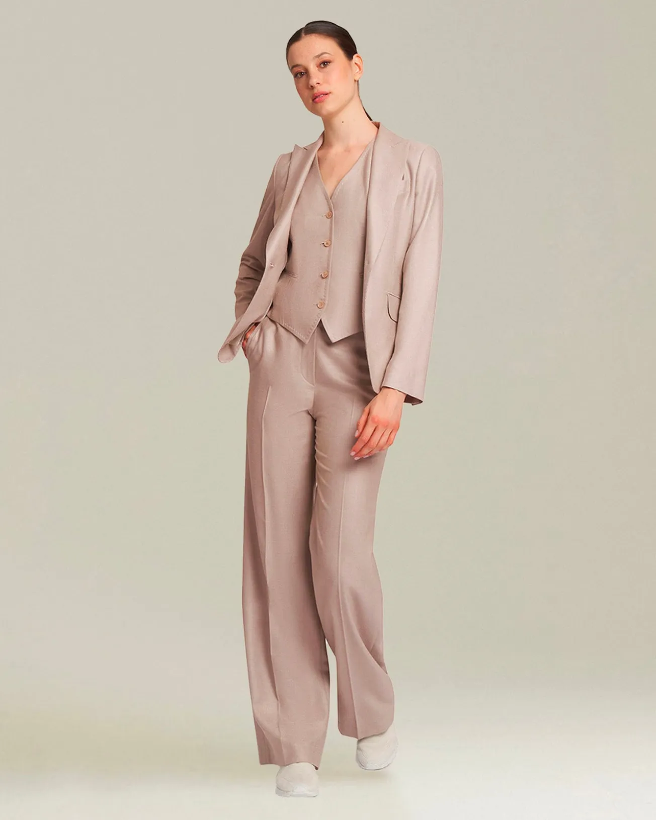 TROUSERS SILK