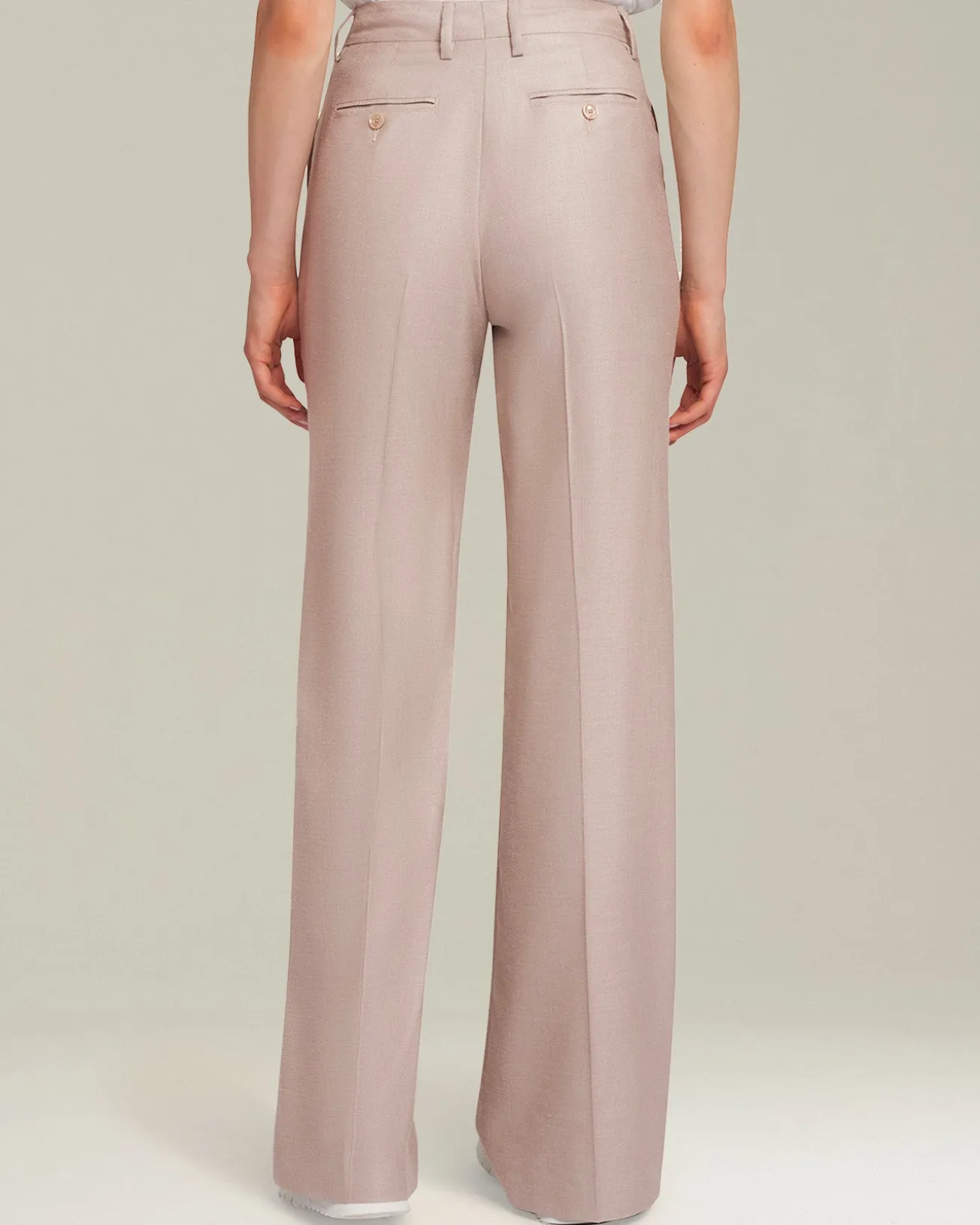 TROUSERS SILK