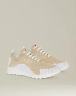 TWO-TONE KNIT FIT SNEAKERS