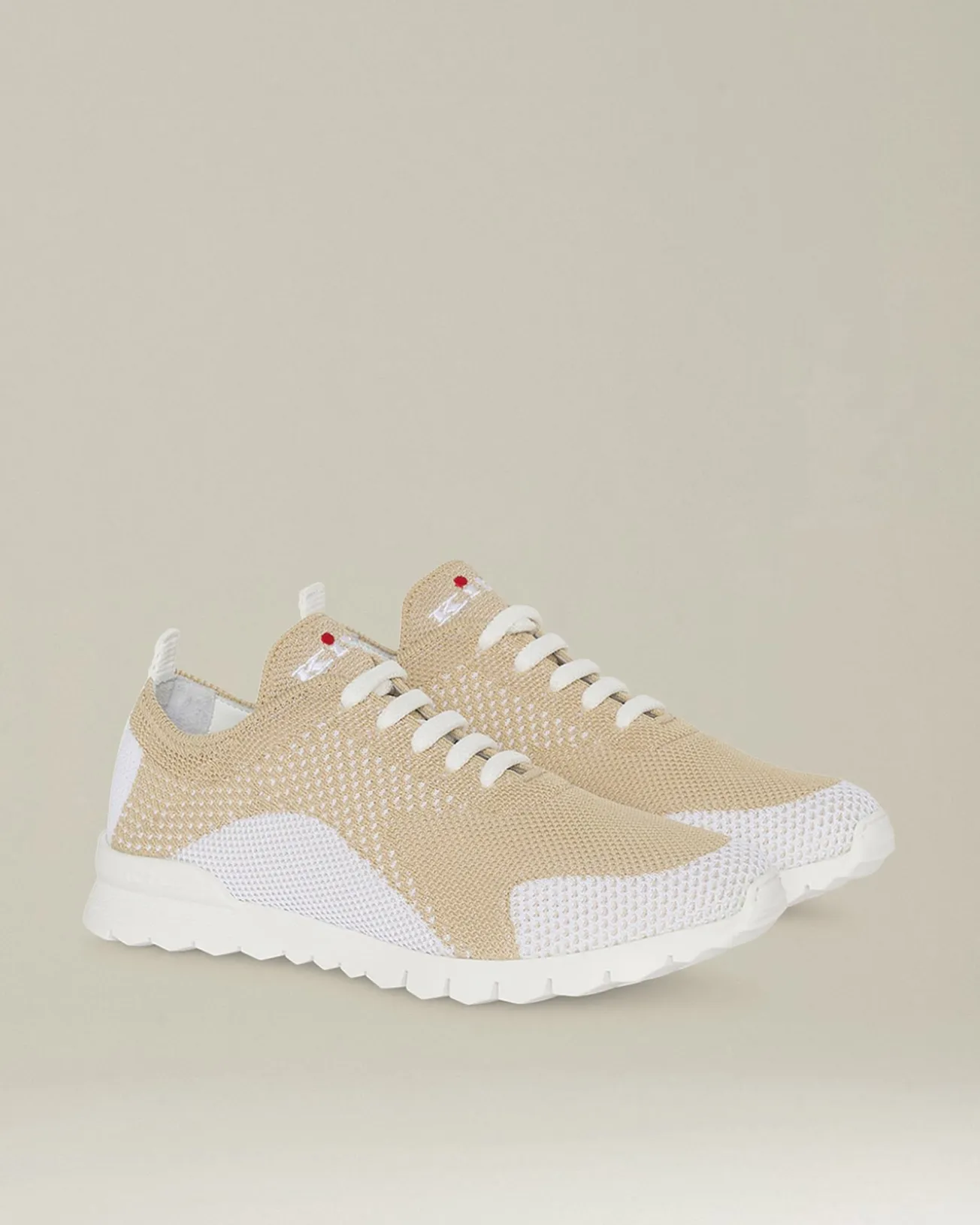 TWO-TONE KNIT FIT SNEAKERS