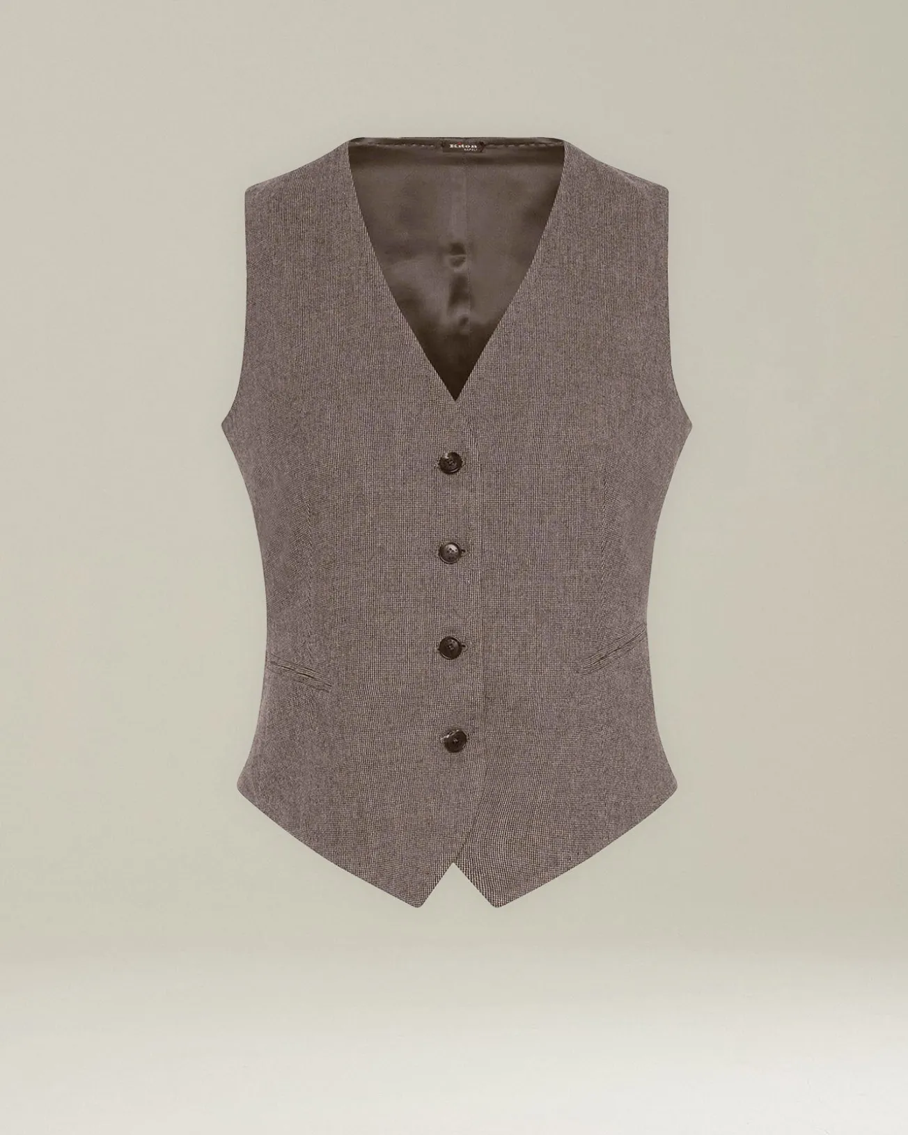 WOOL AND CASHMERE WAISTCOAT