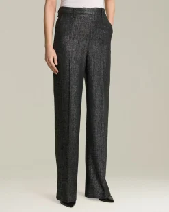WOOL BLEND TROUSERS