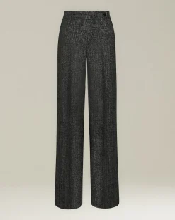 WOOL BLEND TROUSERS