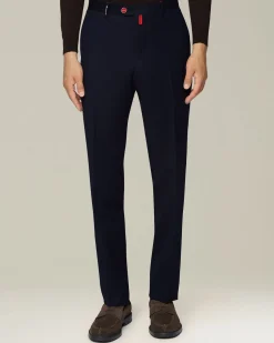 WOOL CHINO TROUSERS