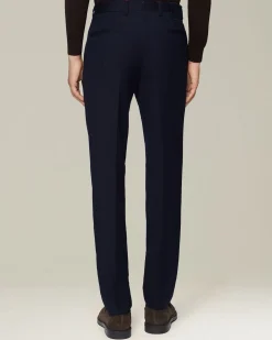 WOOL CHINO TROUSERS