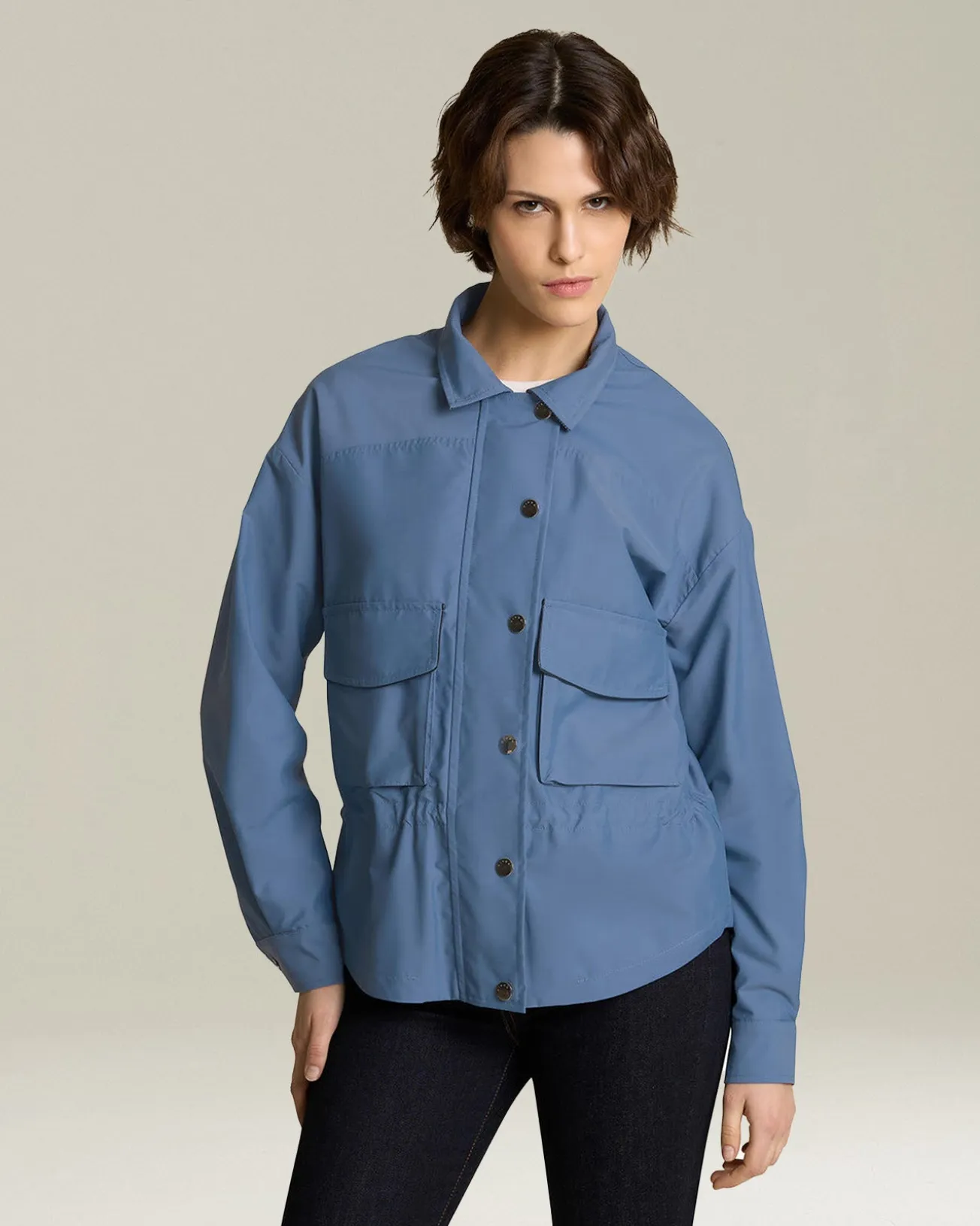 WOOL SHIRT JACKET