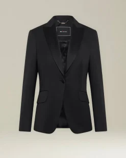 WOOL TUXEDO JACKET